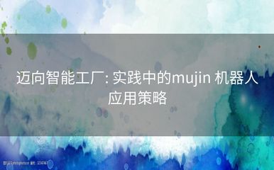 迈向智能工厂: 实践中的mujin 机器人应用策略